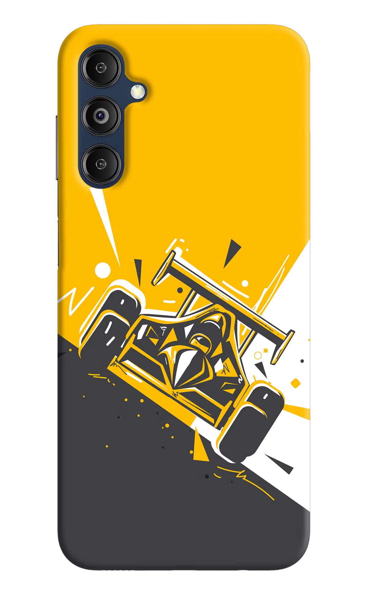 Track King Samsung M14 Hard Case Back Cover by Casekaro