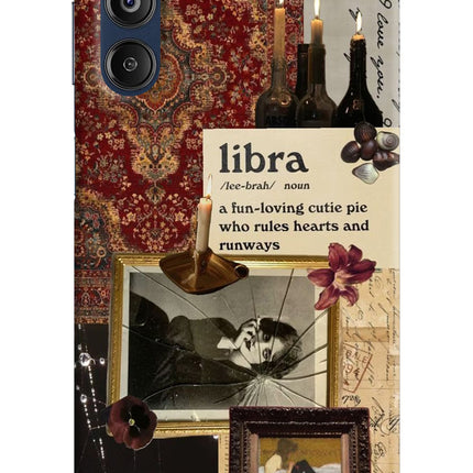 Libra Zodiac Samsung M14 4G Hard Case Back Cover by Casekaro