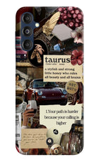 Taurus Zodiac Samsung M14 4G Hard Case Back Cover by Casekaro
