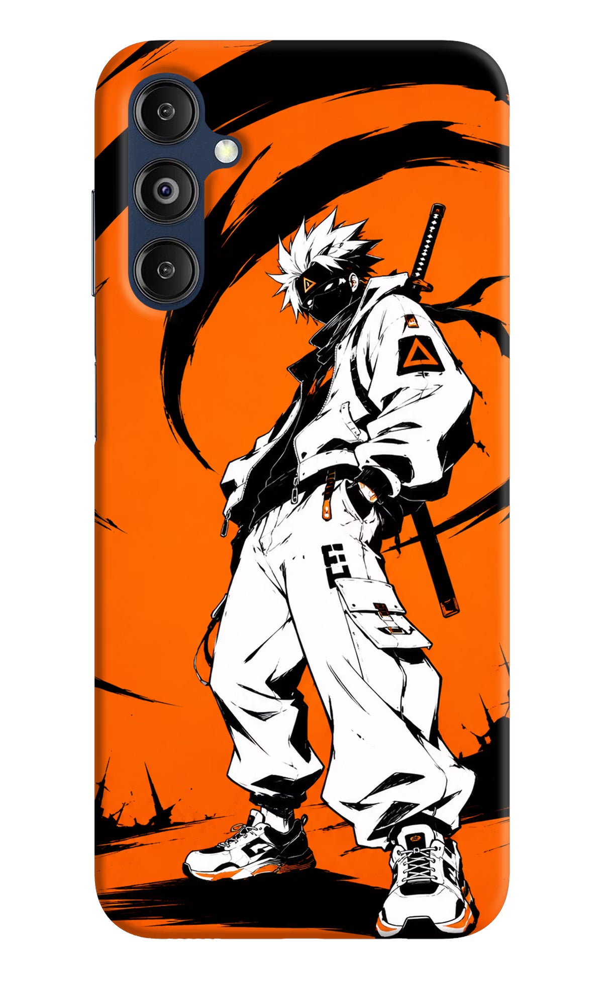 Street Samurai  Samsung M14 4G Hard Case Back Cover by Casekaro