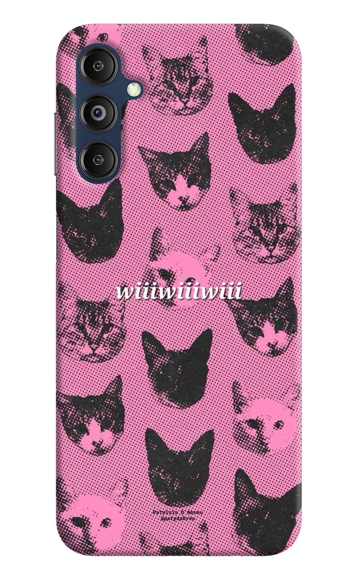 Pink Cats Samsung M14 4G Back Cover