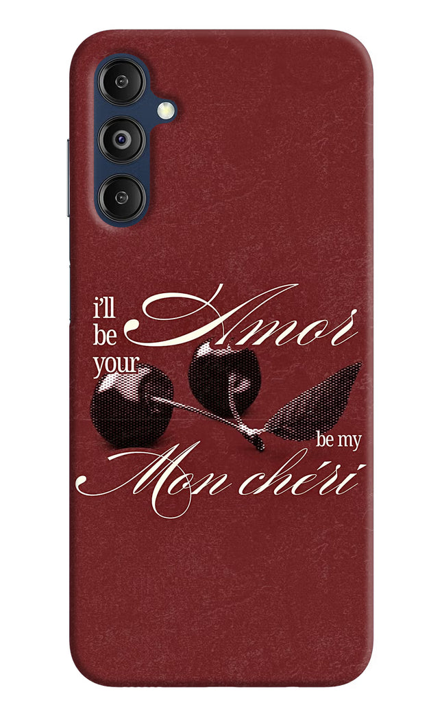 Velvet Cherry Samsung M14 4G Hard Case Back Cover by Casekaro