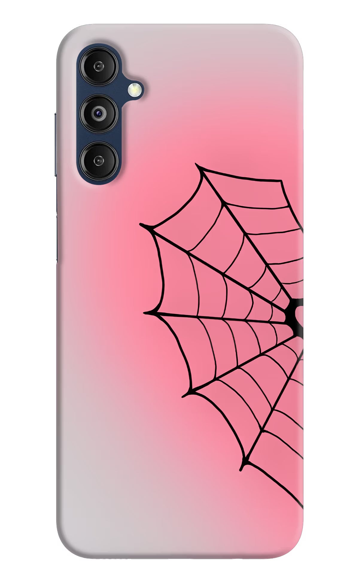 Pink Web Samsung M14 4G Back Cover