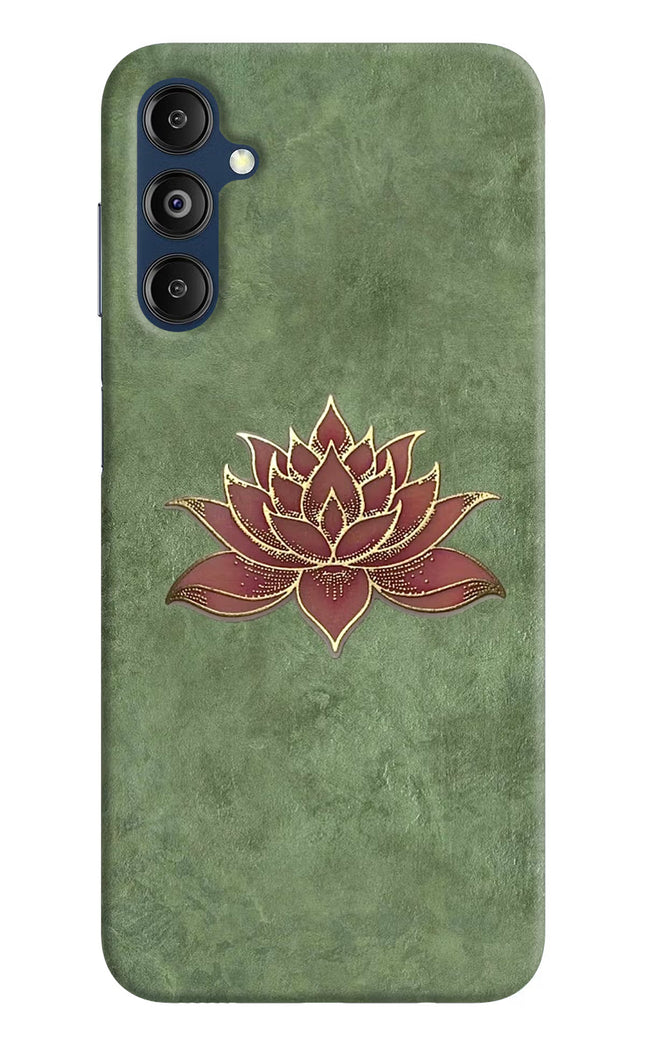 Lotus Grace Samsung M14 4G Hard Case Back Cover by Casekaro