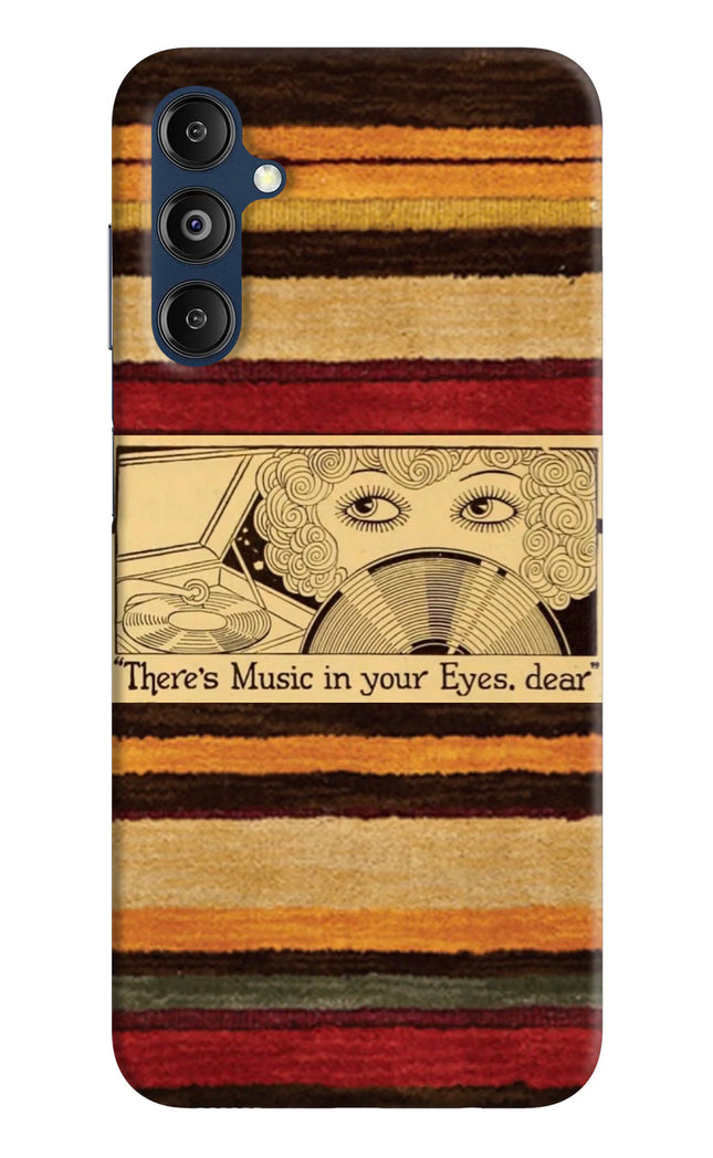 Vinyl Stripes Samsung M14 4G Hard Case Back Cover by Casekaro