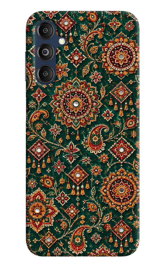 Green Pataka Samsung M14 4G Hard Case Back Cover by Casekaro