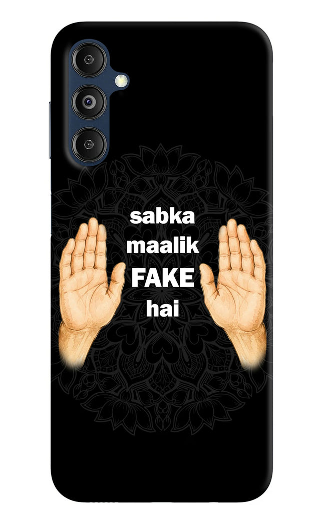Sabka Malik Fake Samsung M14 4G Hard Case Back Cover by Casekaro