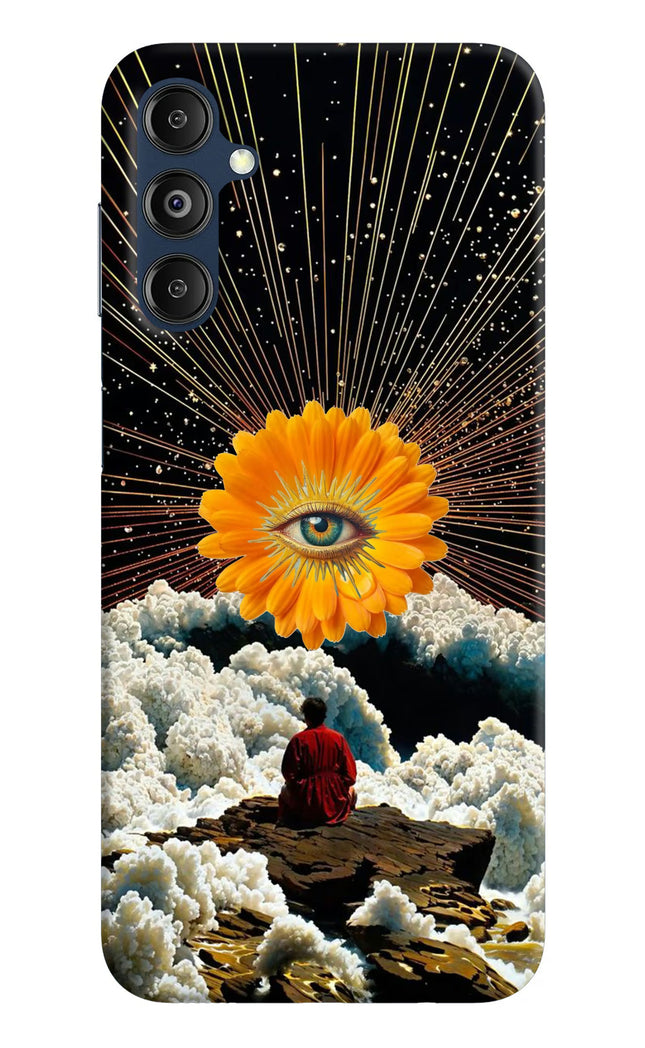 Cosmic Flower Samsung M14 4G Hard Case Back Cover by Casekaro