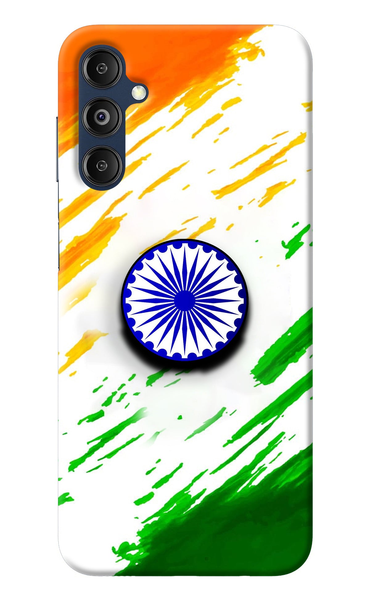 Indian Flag Ashoka Chakra Samsung M14 Pop Case