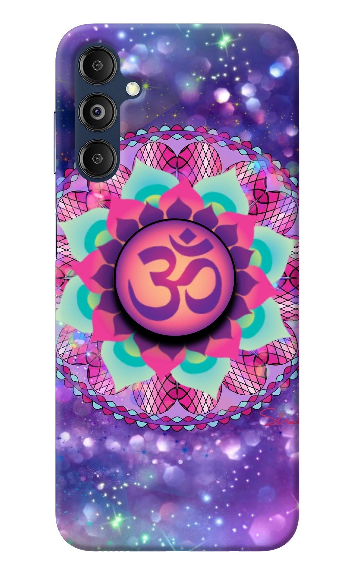 Om Purple Samsung M14 Pop Case