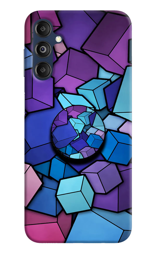 Cubic Abstract Samsung M14 Pop Case by Casekaro