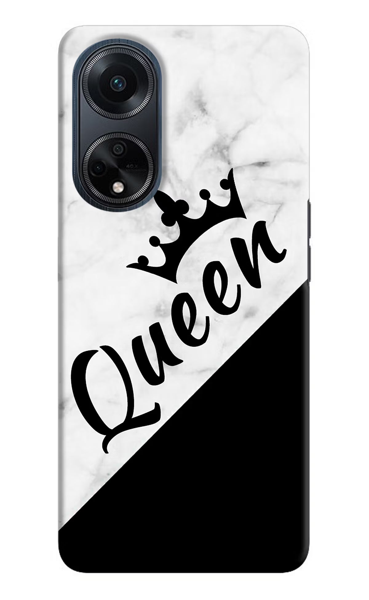 Queen Oppo F23 Hard Case Back Cover by Casekaro