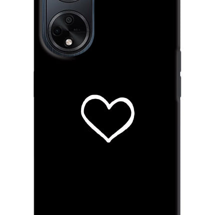 Heart Oppo F23 Hard Case Back Cover by Casekaro