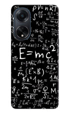 Physics Formula Oppo F23 Hard Case Back Cover by Casekaro