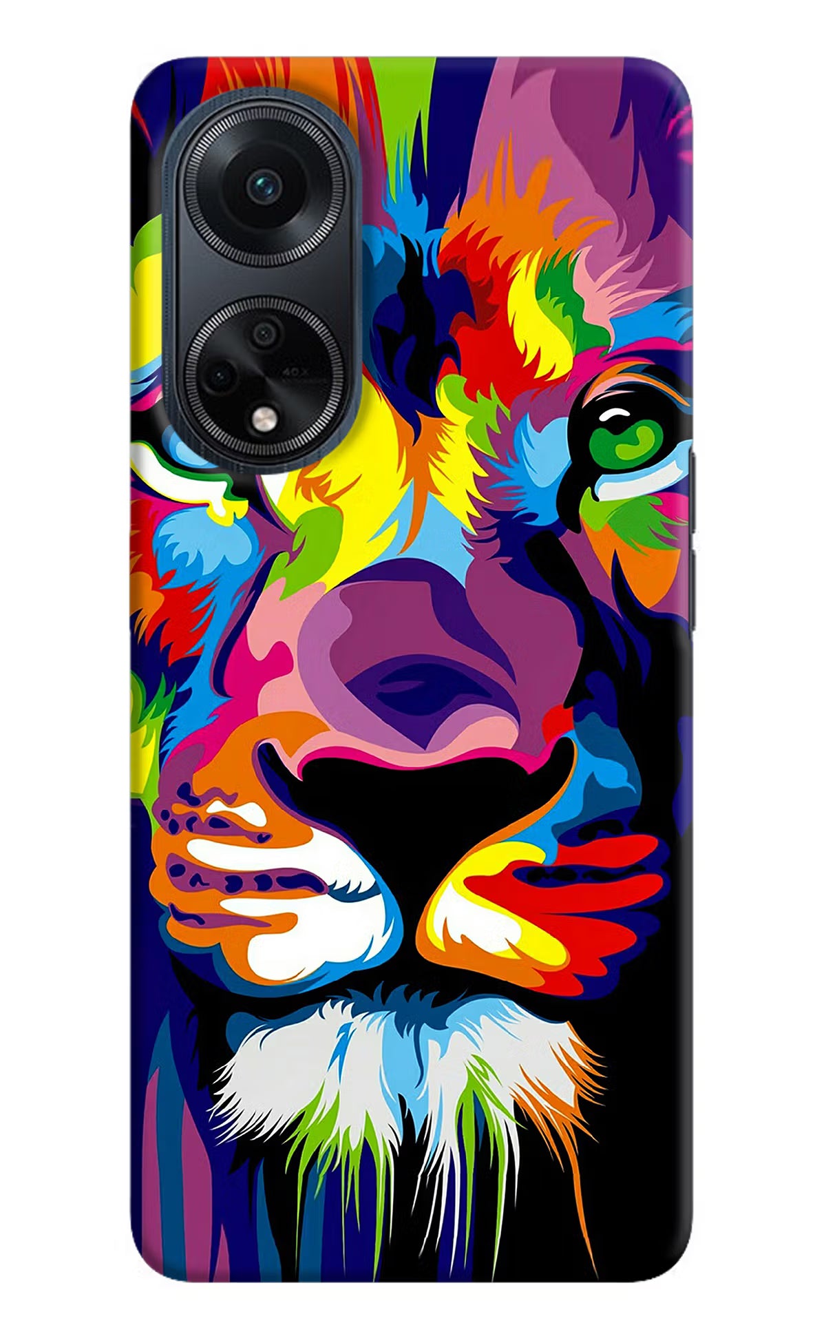 Lion Oppo F23 Hard Case Back Cover by Casekaro