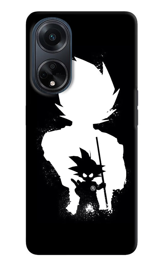 Goku Shadow Oppo F23 Hard Case Back Cover by Casekaro