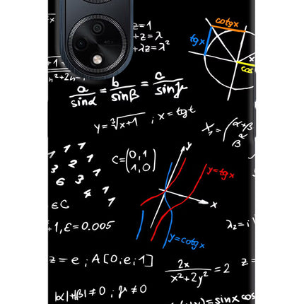 Mathematics Formula Oppo F23 Hard Case Back Cover by Casekaro