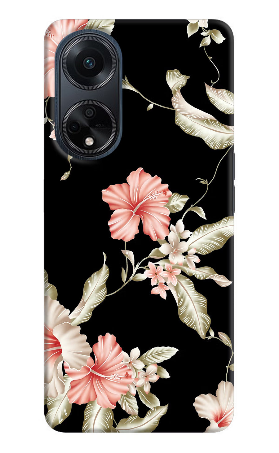 Flowers Oppo F23 Back Cover, Hard case