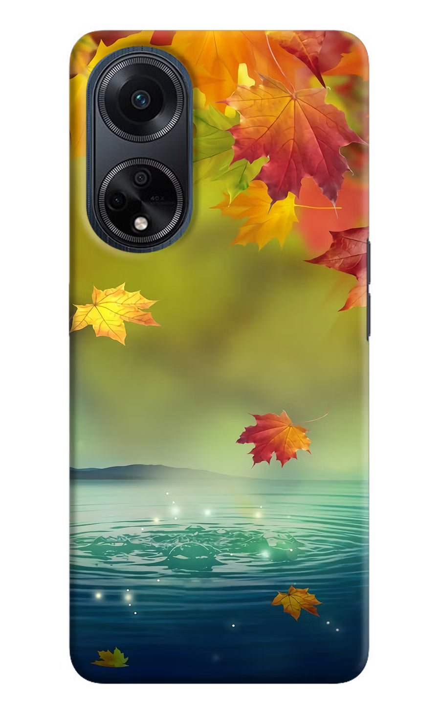 Flowers Oppo F23 Back Cover, Hard case