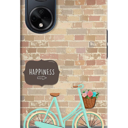 Happiness Artwork Oppo F23 Hard Case Back Cover by Casekaro