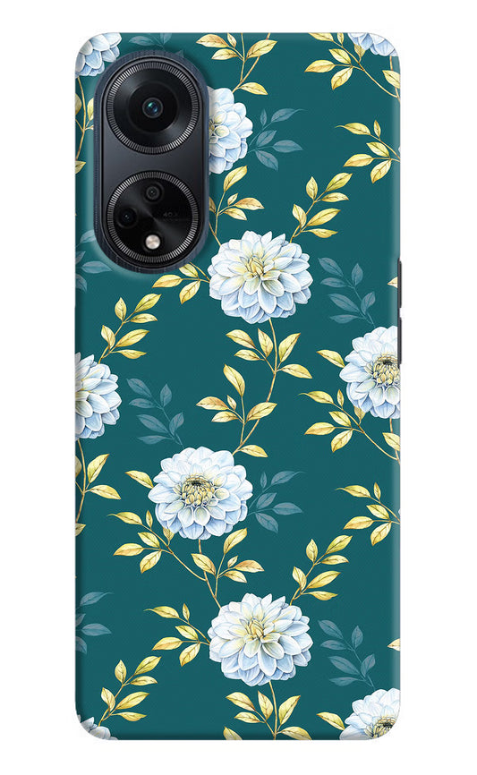 Flowers Oppo F23 Hard Case Back Cover by Casekaro
