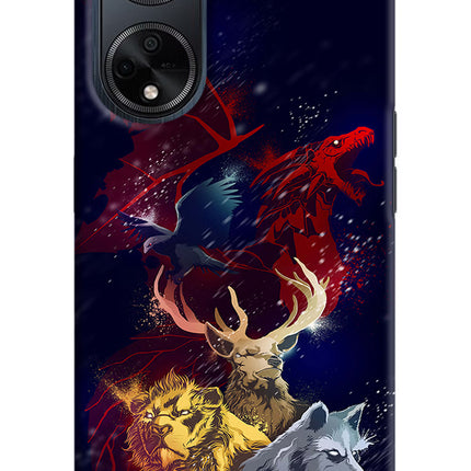 Game Of Thrones Oppo F23 Hard Case Back Cover by Casekaro