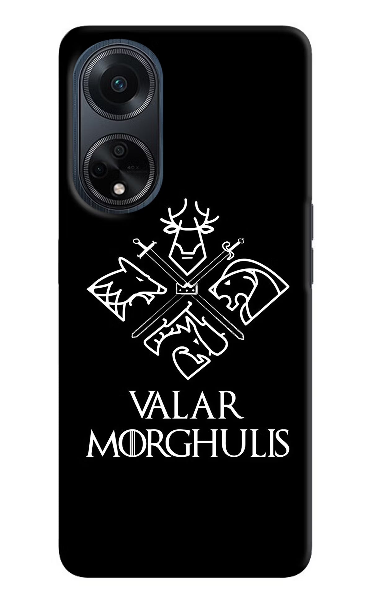 Valar Morghulis | Game Of Thrones Oppo F23 Hard Case Back Cover by Casekaro