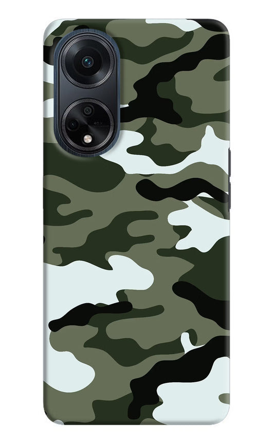 Camouflage Oppo F23 Hard Case Back Cover by Casekaro