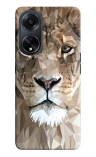 Lion Art Oppo F23 Hard Case Back Cover by Casekaro