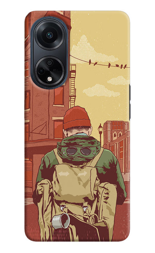 Adventurous Oppo F23 Hard Case Back Cover by Casekaro