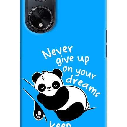 Keep Sleeping Oppo F23 Hard Case Back Cover by Casekaro
