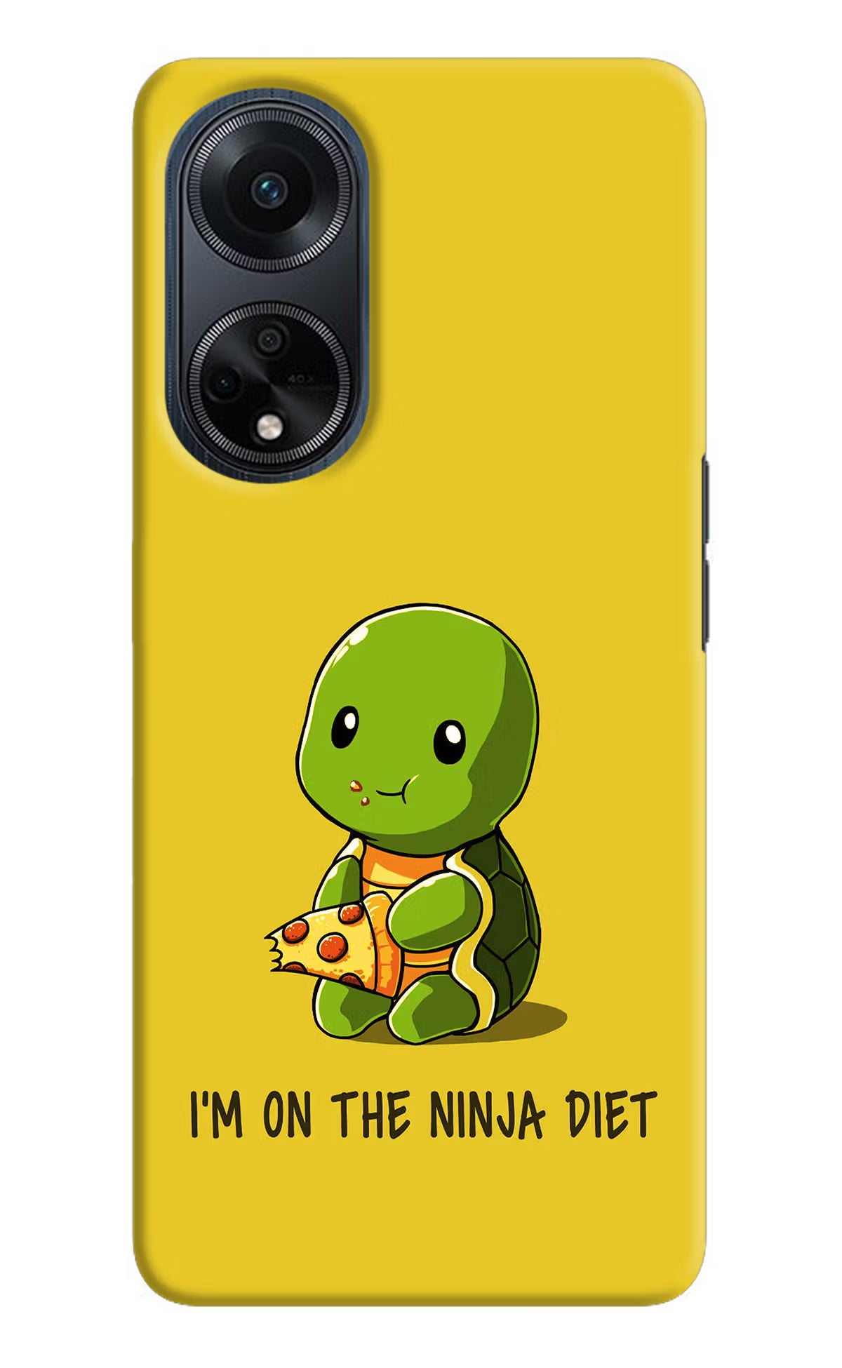 I'm on Ninja Diet Oppo F23 Hard Case Back Cover by Casekaro