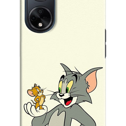Tom & Jerry Oppo F23 Hard Case Back Cover by Casekaro