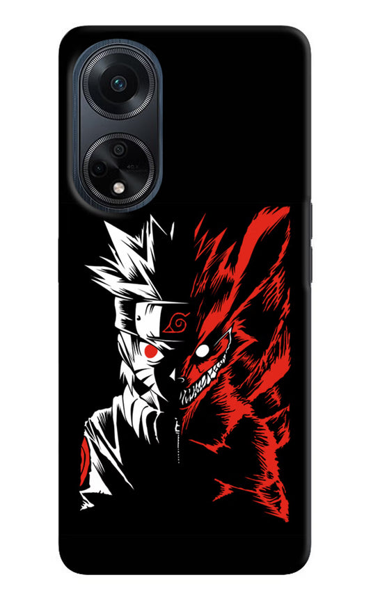 Naruto Two Face Oppo F23 Hard Case Back Cover by Casekaro