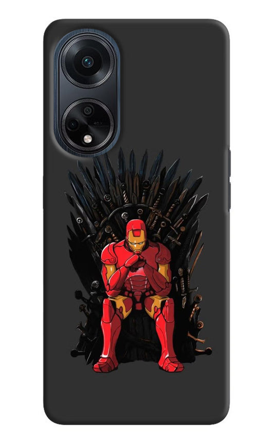 Ironman Throne Oppo F23 Hard Case Back Cover by Casekaro