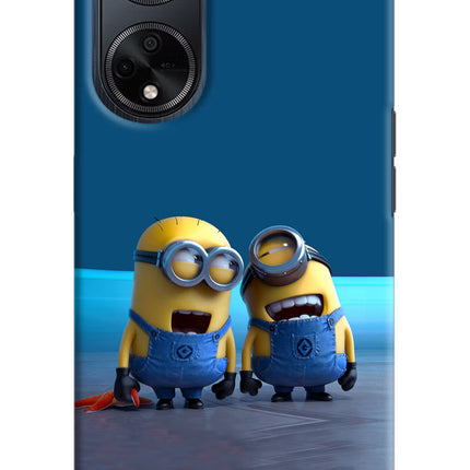 Minion Laughing Oppo F23 Hard Case Back Cover by Casekaro