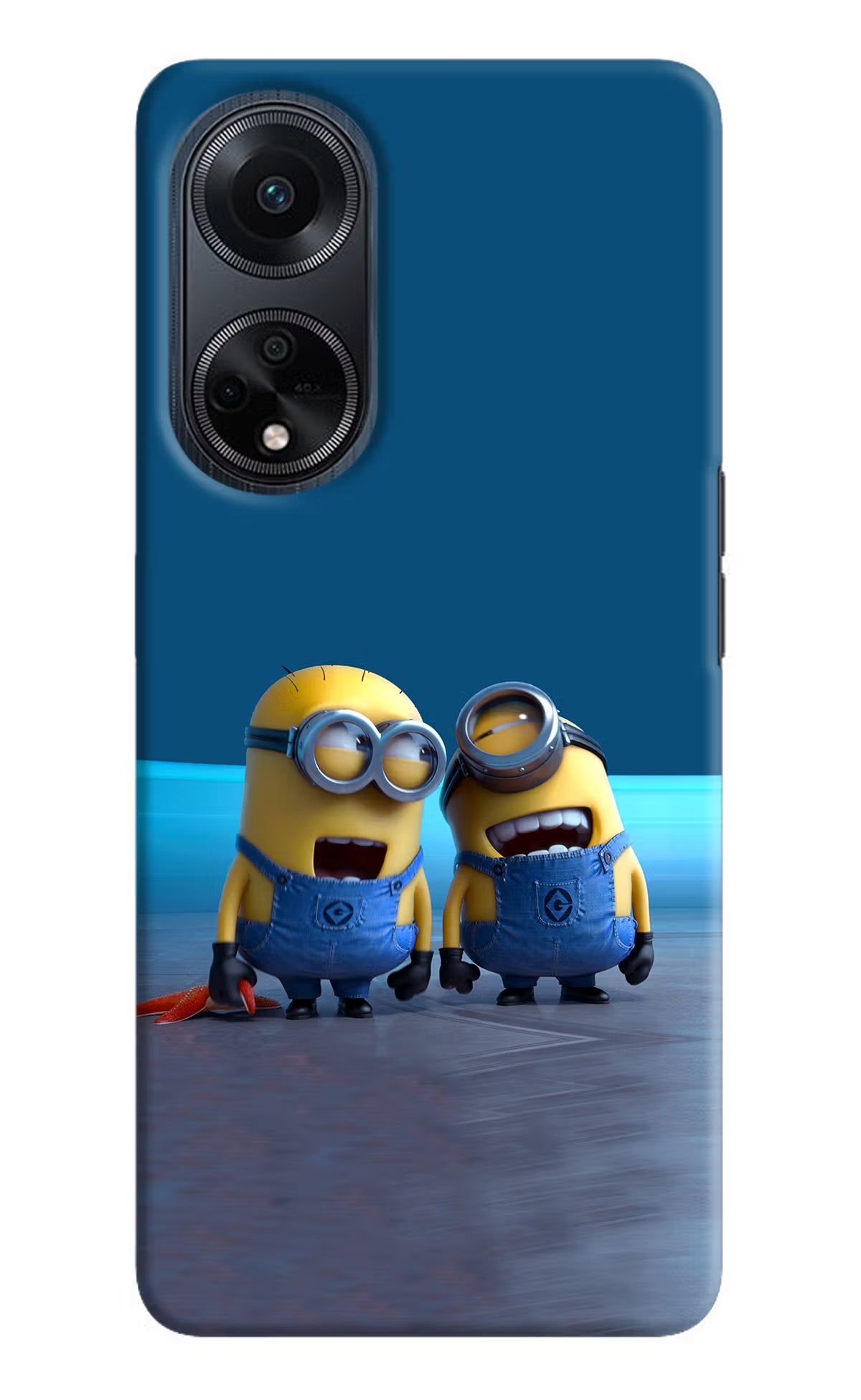 Minion Laughing Oppo F23 Hard Case Back Cover by Casekaro
