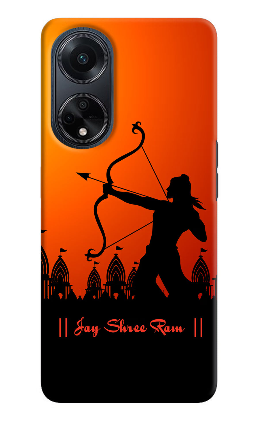 Lord Ram - 4 Oppo F23 Back Cover, Hard case