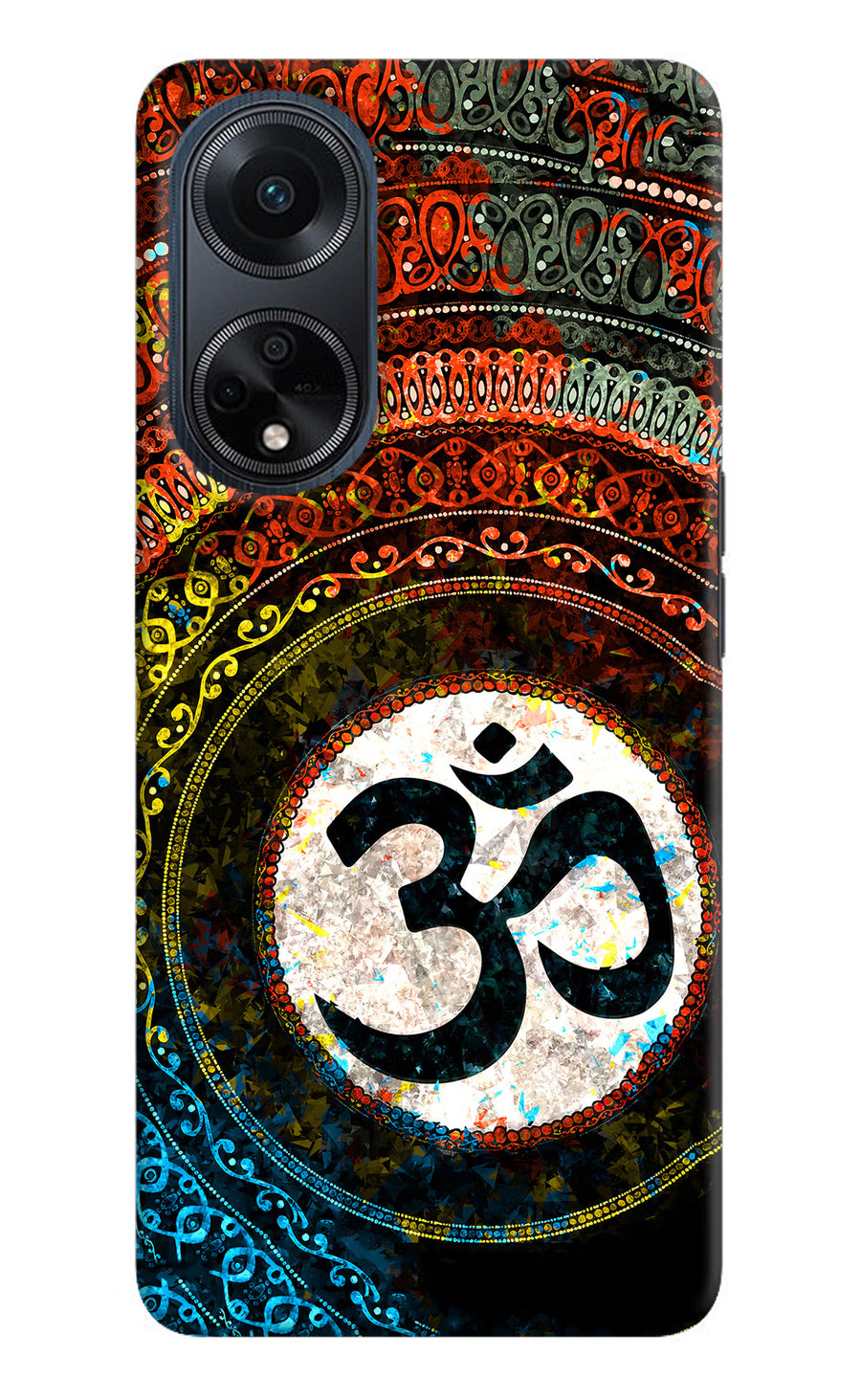 Om Cultural Oppo F23 Back Cover, Hard case