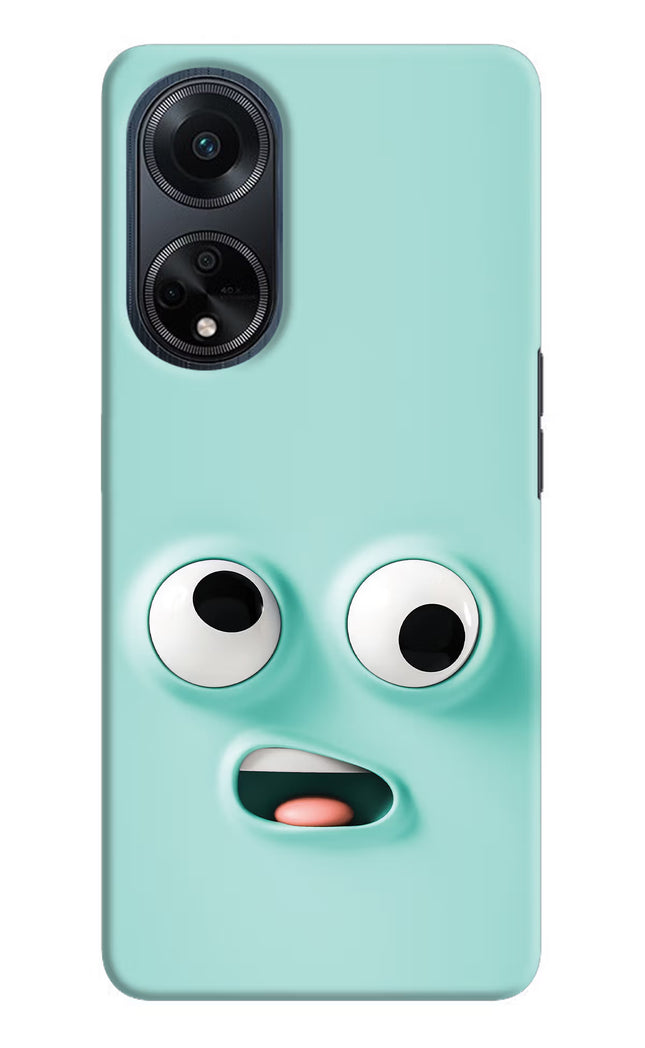 Funny Cartoon Oppo F23 Hard Case Back Cover by Casekaro