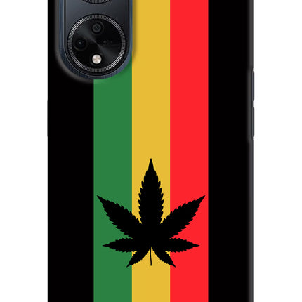 Weed Flag Oppo F23 Hard Case Back Cover by Casekaro
