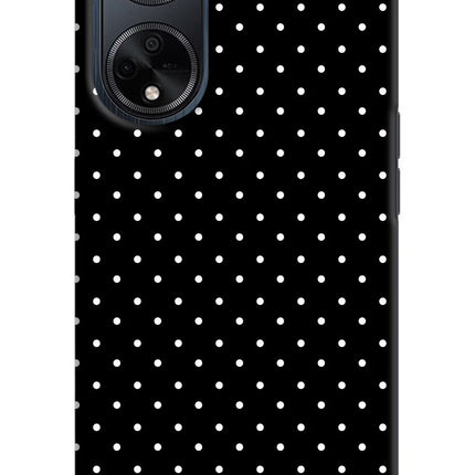White Dots Oppo F23 Hard Case Back Cover by Casekaro