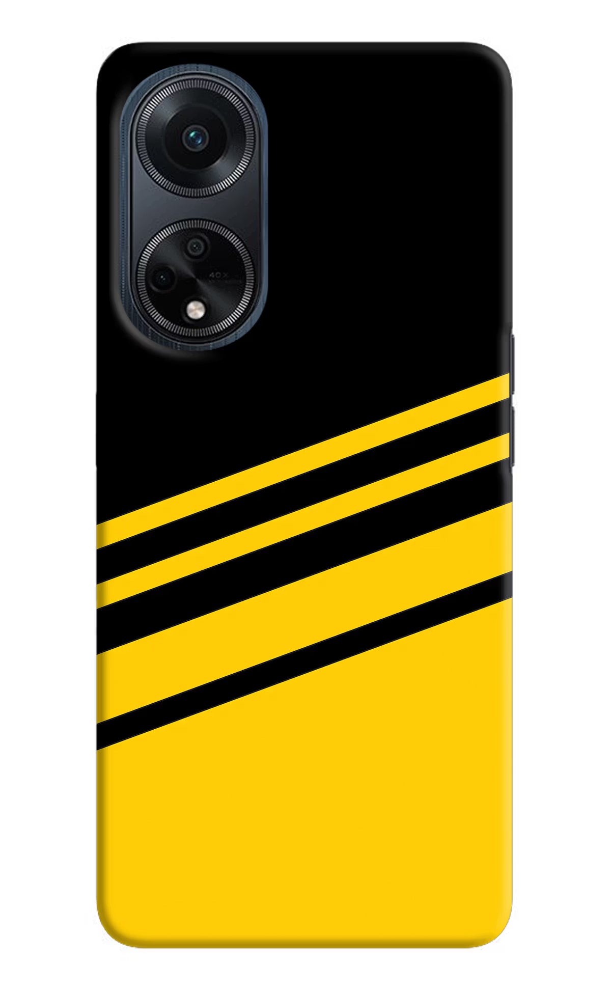 Yellow Shades Oppo F23 Hard Case Back Cover by Casekaro