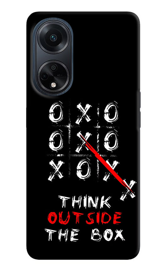Think out of the BOX Oppo F23 Hard Case Back Cover by Casekaro