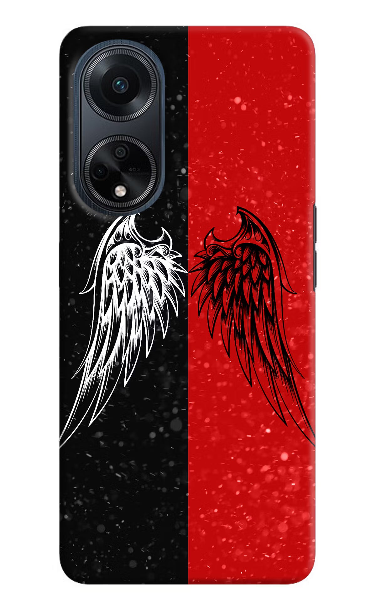 Wings Oppo F23 Hard Case Back Cover by Casekaro