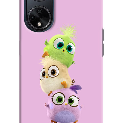 Cute Little Birds Oppo F23 Hard Case Back Cover by Casekaro