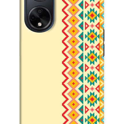 Ethnic Seamless Oppo F23 Hard Case Back Cover by Casekaro