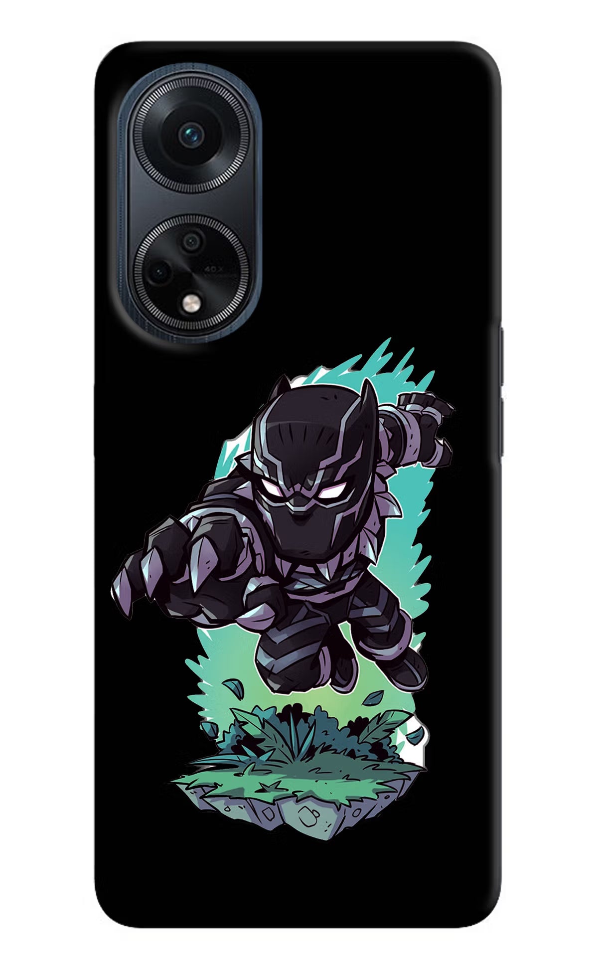 Black Panther Oppo F23 Hard Case Back Cover by Casekaro