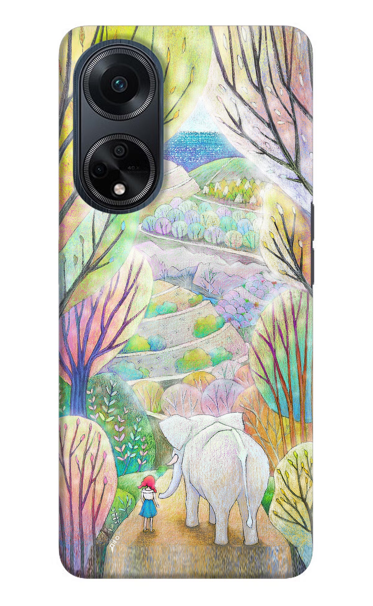 Nature Painting Oppo F23 Hard Case Back Cover by Casekaro