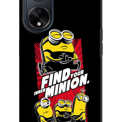 Find your inner Minion Oppo F23 Hard Case Back Cover by Casekaro